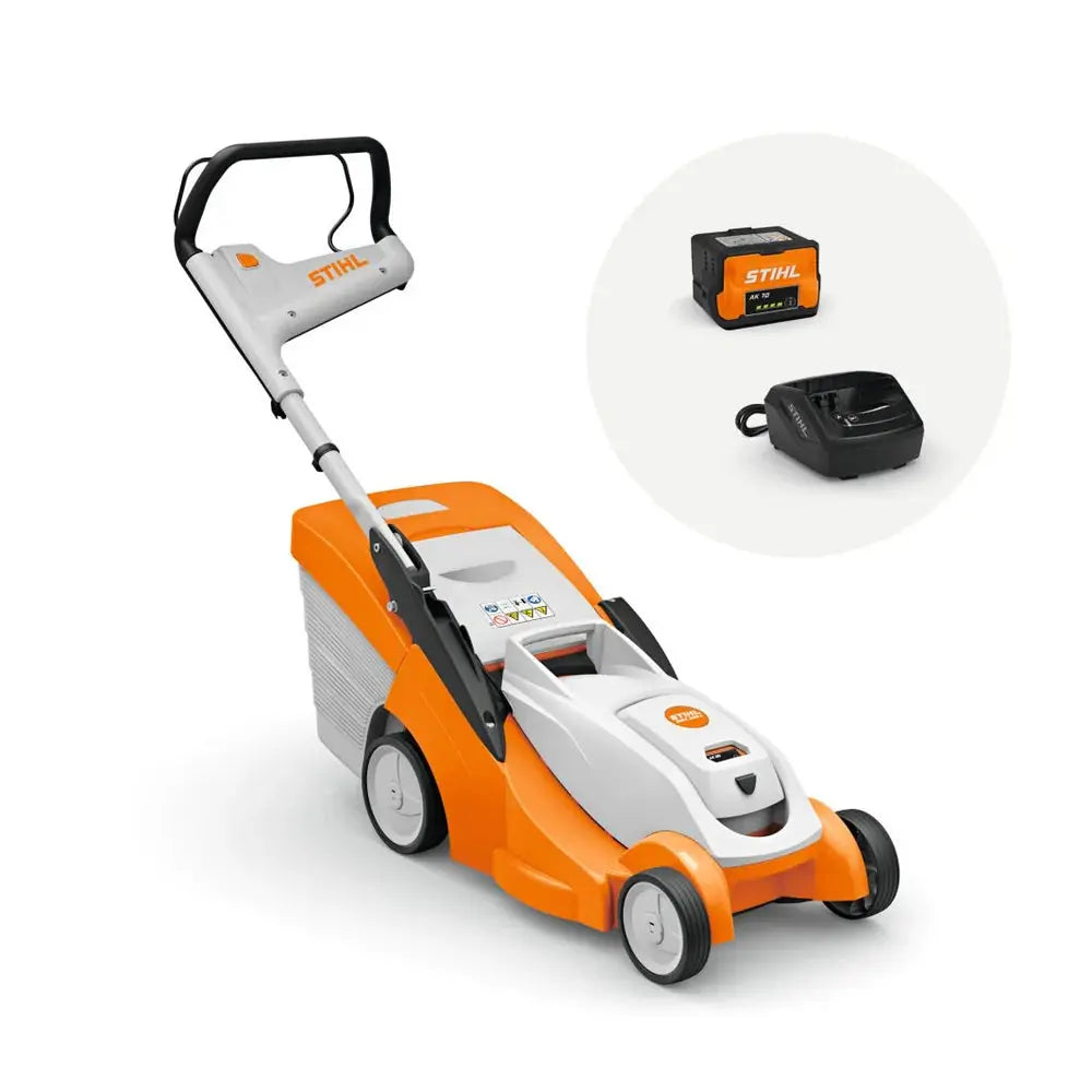 Stihl Rasenmäher Rma 339 C Starterpaket Mit Ak 20 + Al 101