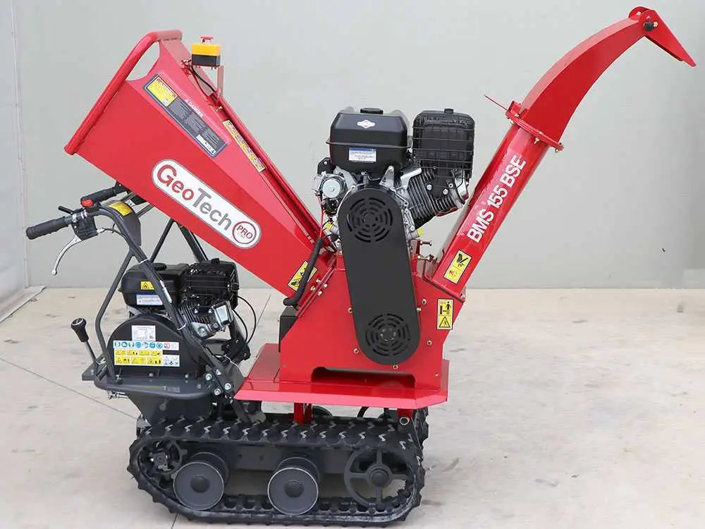 Raupenhäcksler - motorgesteuerte Schubkarre GeoTech-Pro BMS155 BS - B&S XR2100 Motor