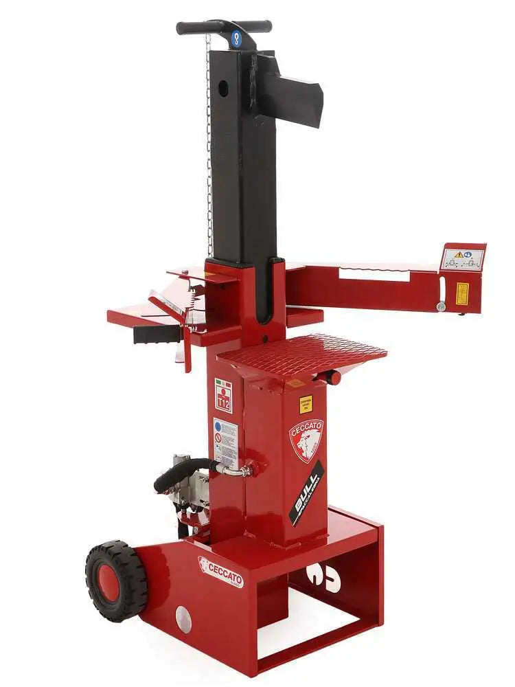 Vertikaler Einphasen-Elektro-Holzspalter Ceccato BULL SPLE12 - 12 Tonnen - Hub 540 mm